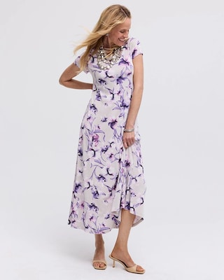 Travelers™ Amethyst Iris Maxi Dress