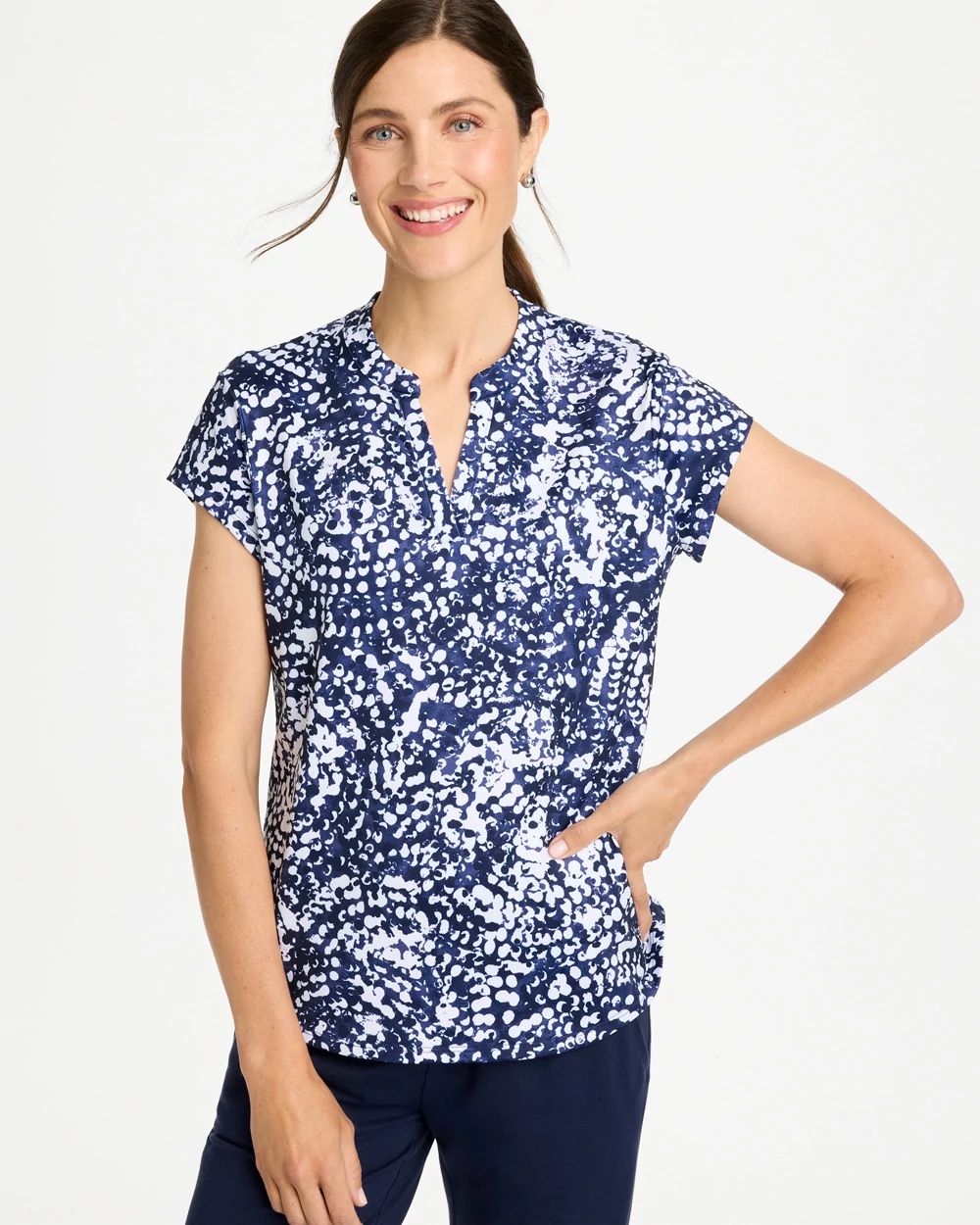 Zenergy® UPF Cap Sleeve Polo