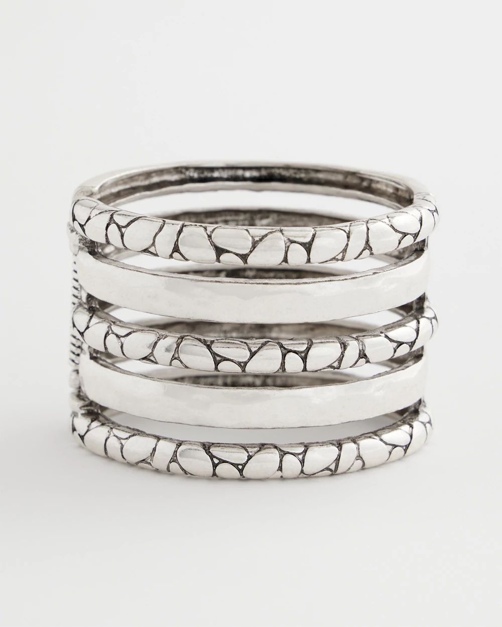 Silver Island Metals Cuff Bracelet