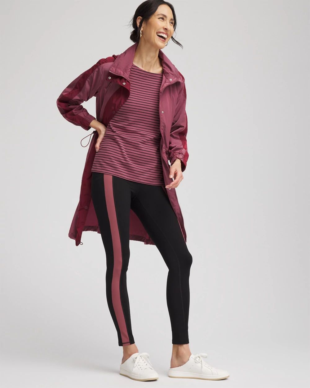 Zenergy® Block Stripe Pullover