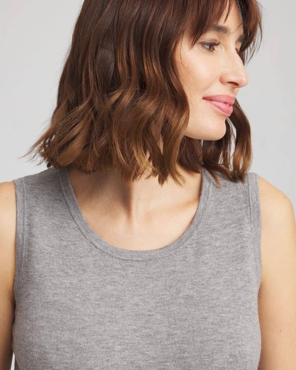 Zenergy® Luxe Scoop-Neck Tank click to view larger image.