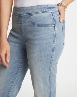 Pull-On Slim Ankle Jeggings click to view larger image.
