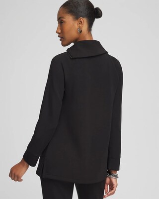 Zenergy® Scuba Zip Neck Tunic click to view larger image.