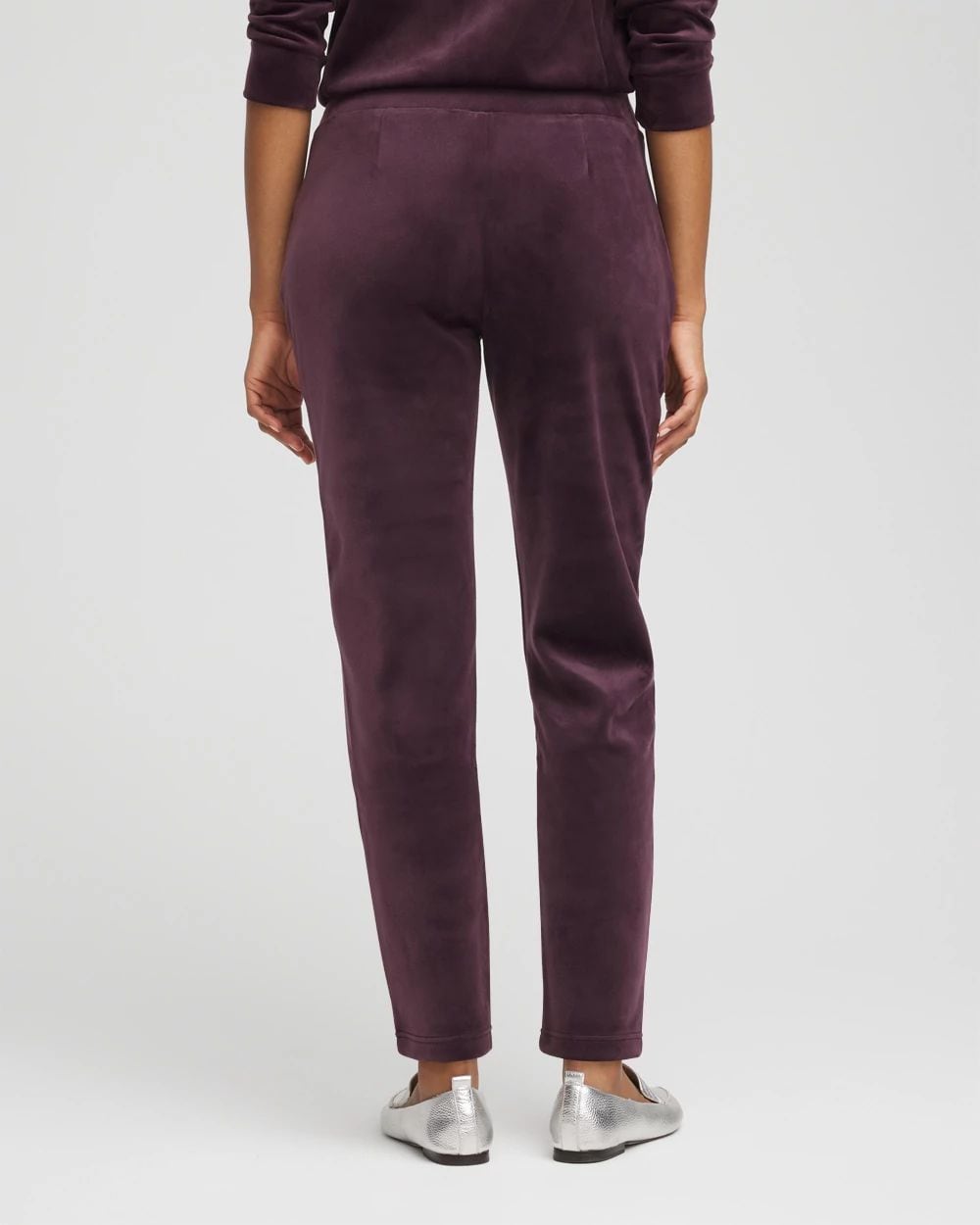 Zenergy® Velour Tapered Ankle Pants click to view larger image.
