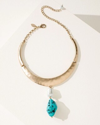 Turquoise Collar Necklace