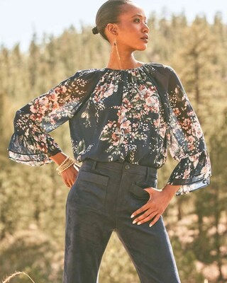 Floral Georgette Blouse