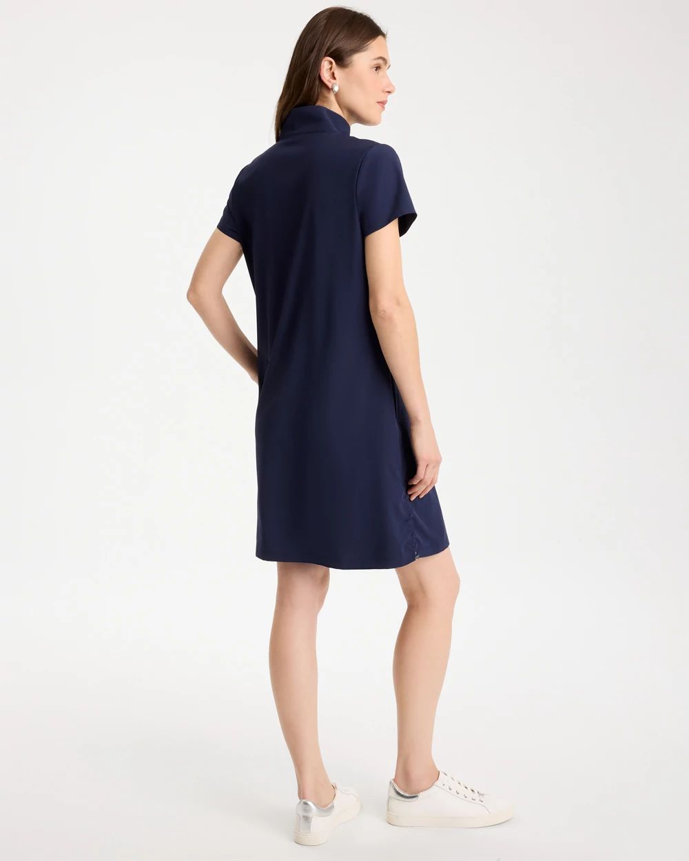 Zenergy® UPF Mockneck Bungee Dress