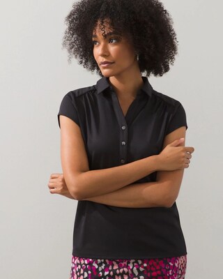 Zenergy UPF Cap Sleeve Polo