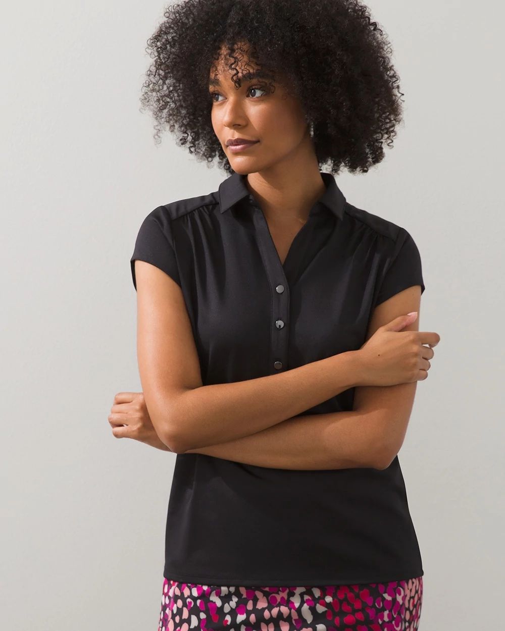 Zenergy UPF Cap Sleeve Polo