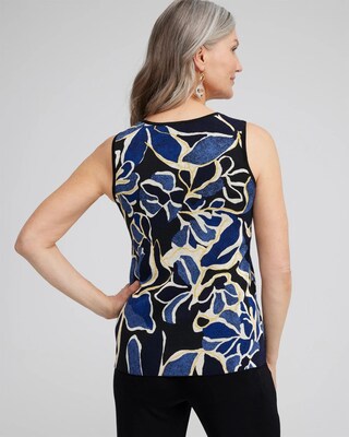 Travelers Collection Floral Shell Tank