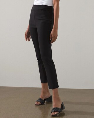 Brigitte Rivet Hem Slim Ankle Pants