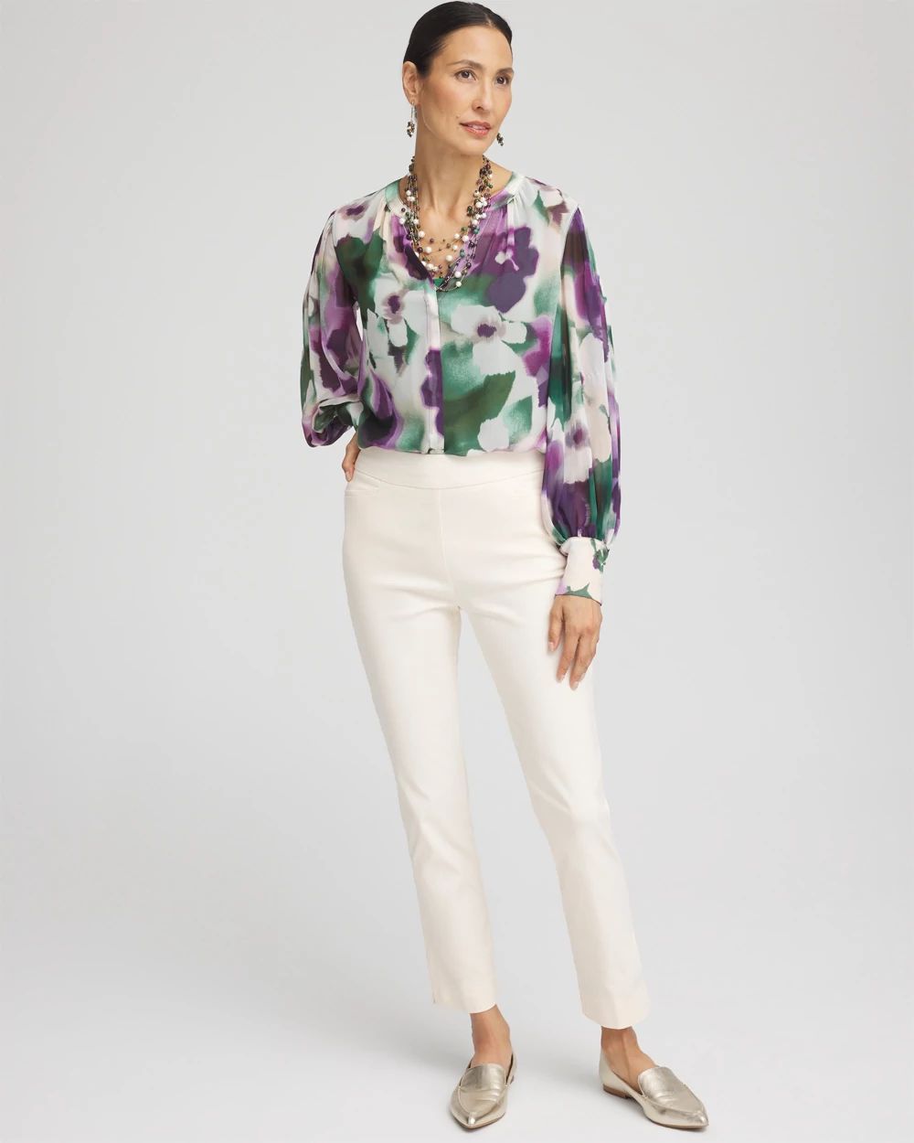 Brigitte™ Slim Ankle Pants click to view larger image.