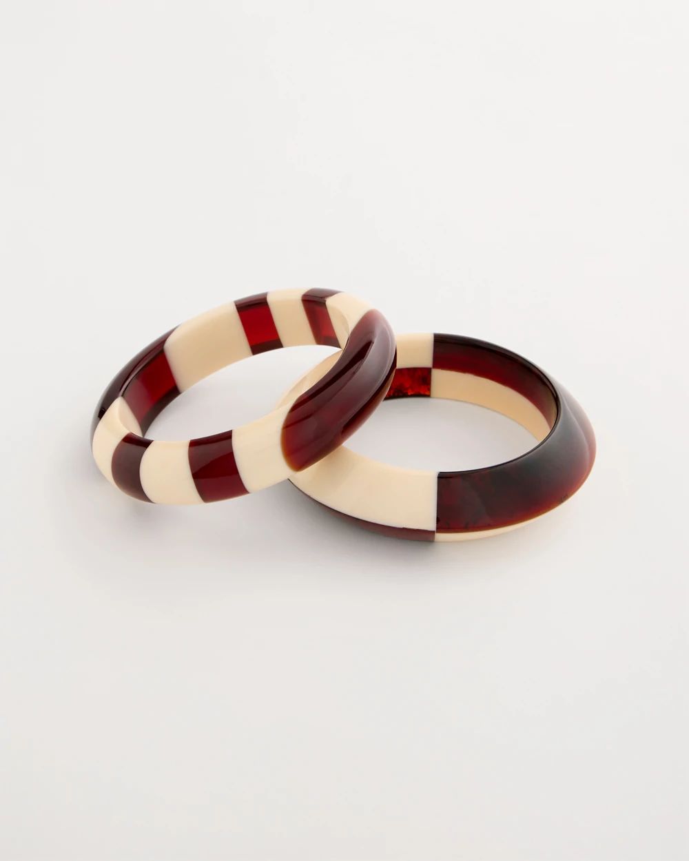Colorblock Resin Bangles