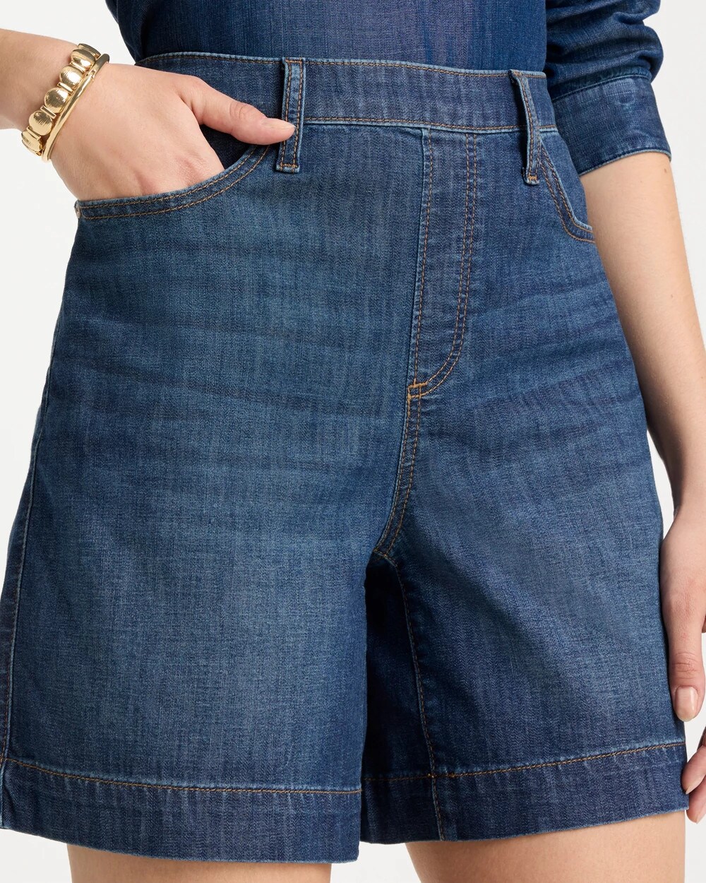 Lightweight Jean Shorts