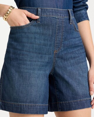 Lightweight Jean Shorts click to view larger image.