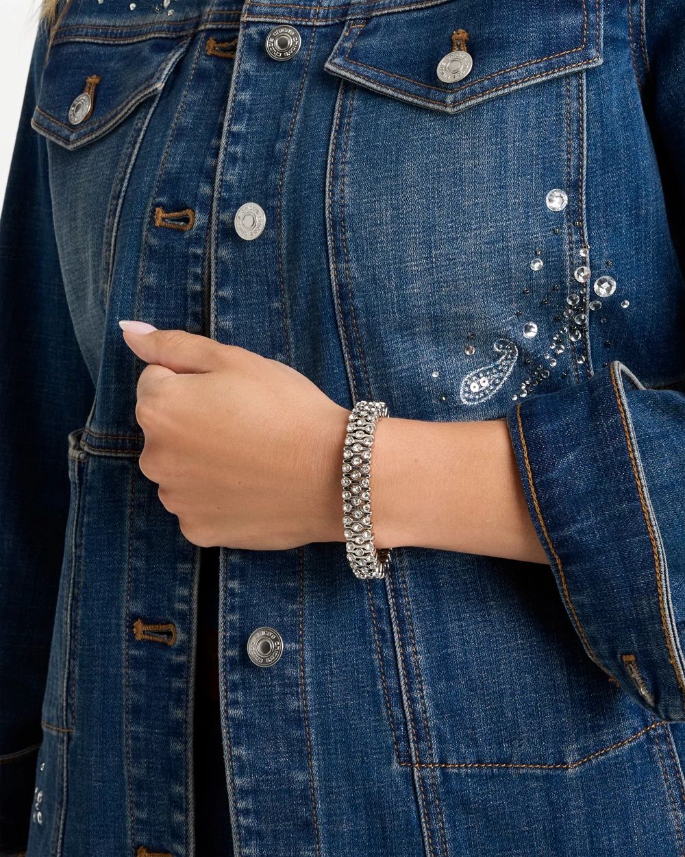 Daily Diamonds Collection Pave Bracelet click to view larger image.