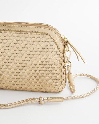 Glam Gold-Tone Purse click to view larger image.