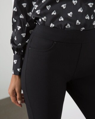 Pull-On 5 Pocket Slim Ankle Pants