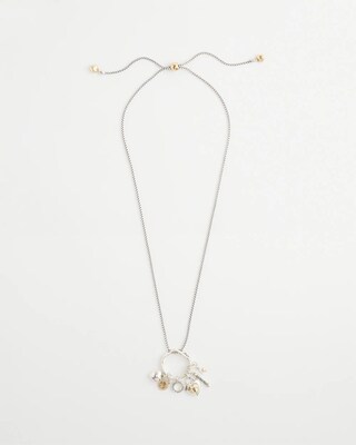 Adjustable Charm Necklace click to view larger image.