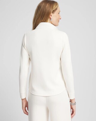 Zenergy® Scuba Embellished Sweatshirt click to view larger image.