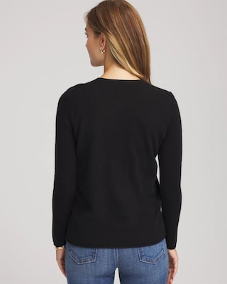 Crewneck Cashmere Pullover Sweater click to view larger image.