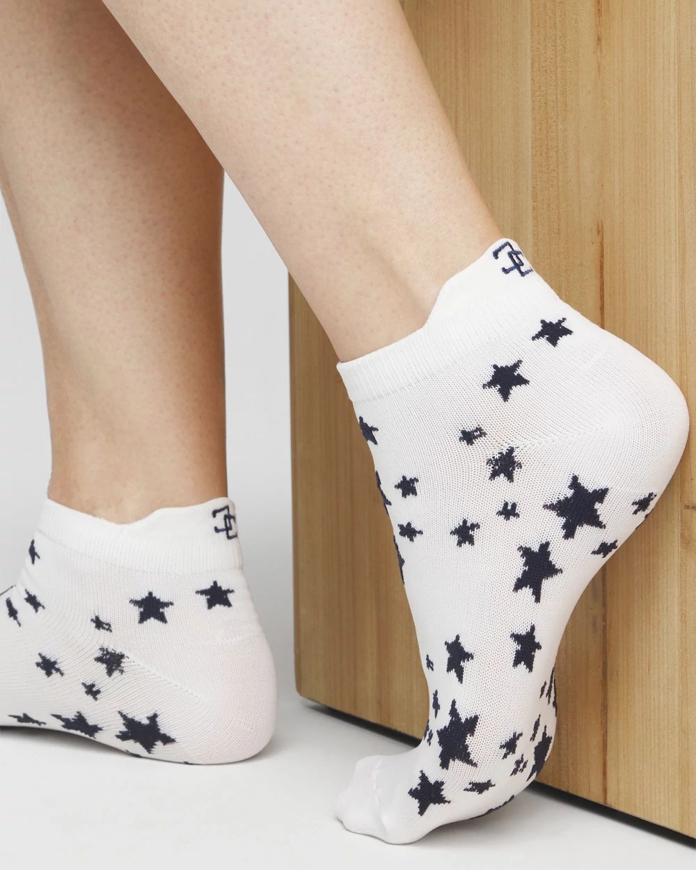 Star Set of Three Ankle Socks