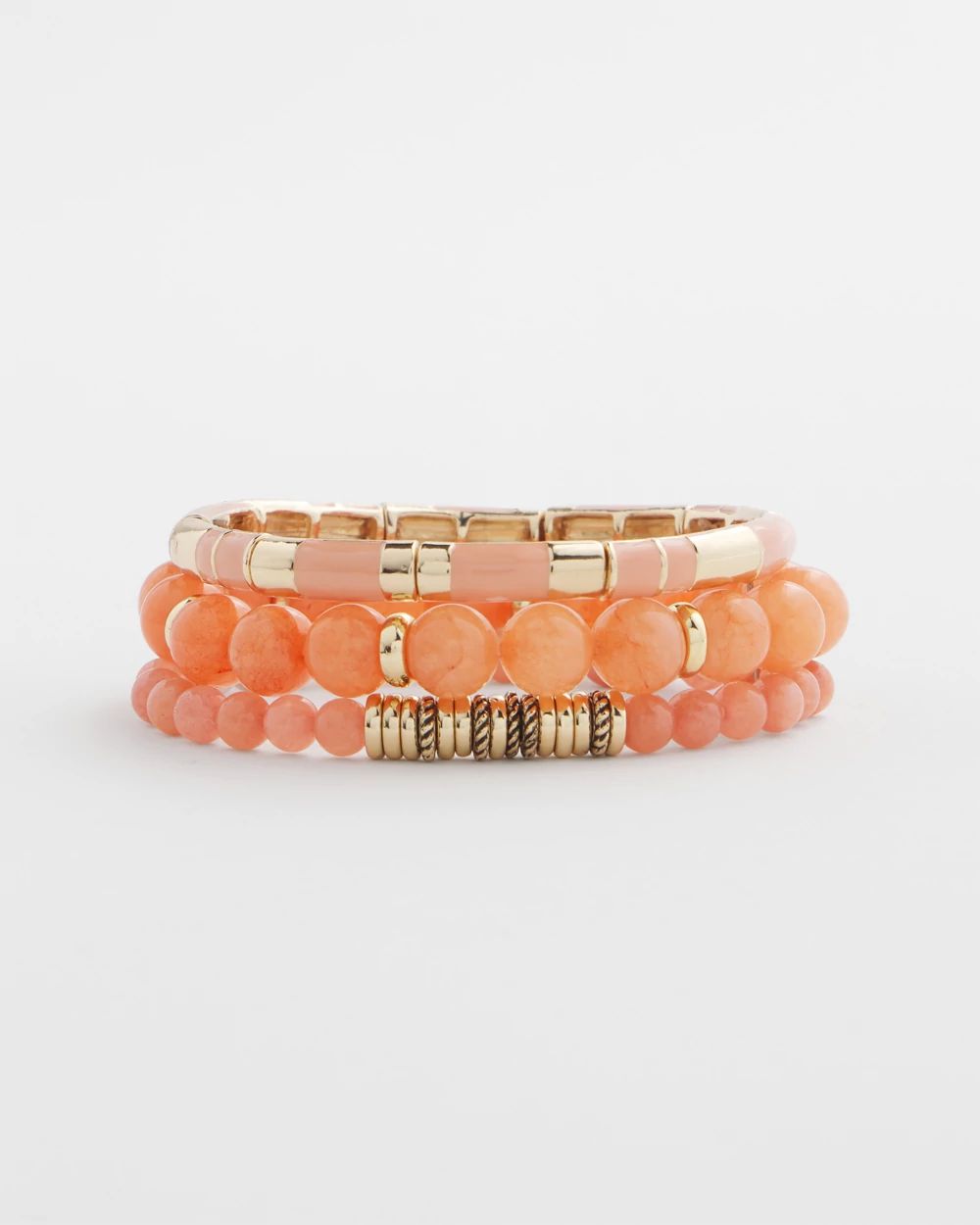 Pink Jade Hero Stretch Bracelet