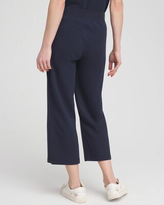 Zenergy® French Terry Wide Leg Crops click to view larger image.