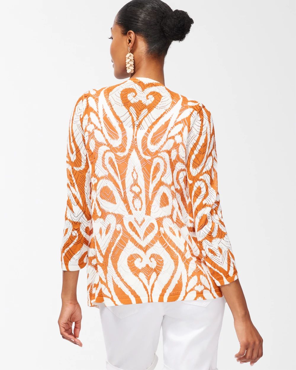 Summer Romance Abstract Cardigan