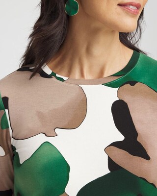 Touch of Cool™ Watercolor Long Sleeve Layering Tee