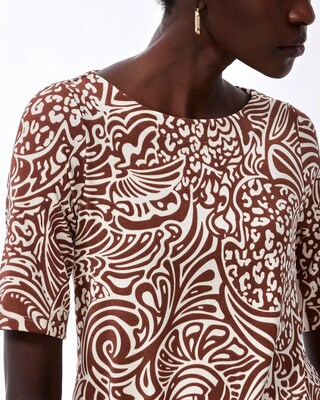 Travelers Animal Print Tunic