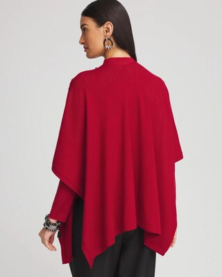 Embellished Knit Ruana click to view larger image.
