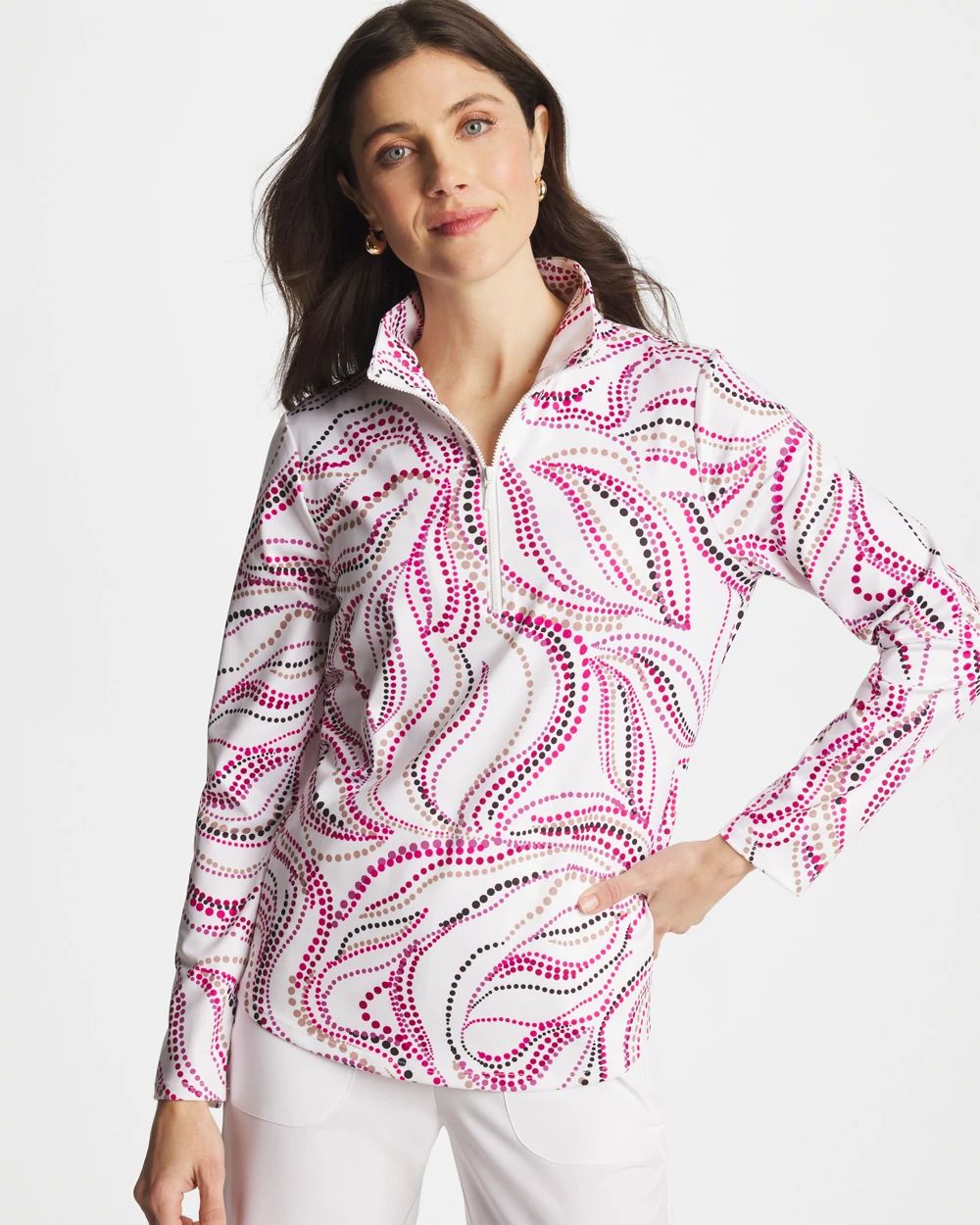 Zenergy® UPF Speckled Wave Half Zip