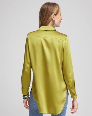 Satin High-low Tunic click to view larger image.