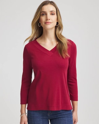Pima Cotton 3/4 Sleeve Tee