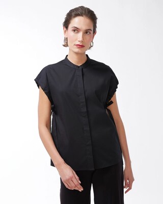 Black Label Poplin Blouse