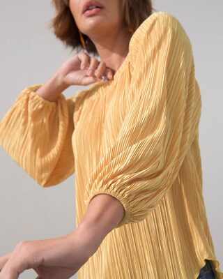 Shimmery Crinkle Tee