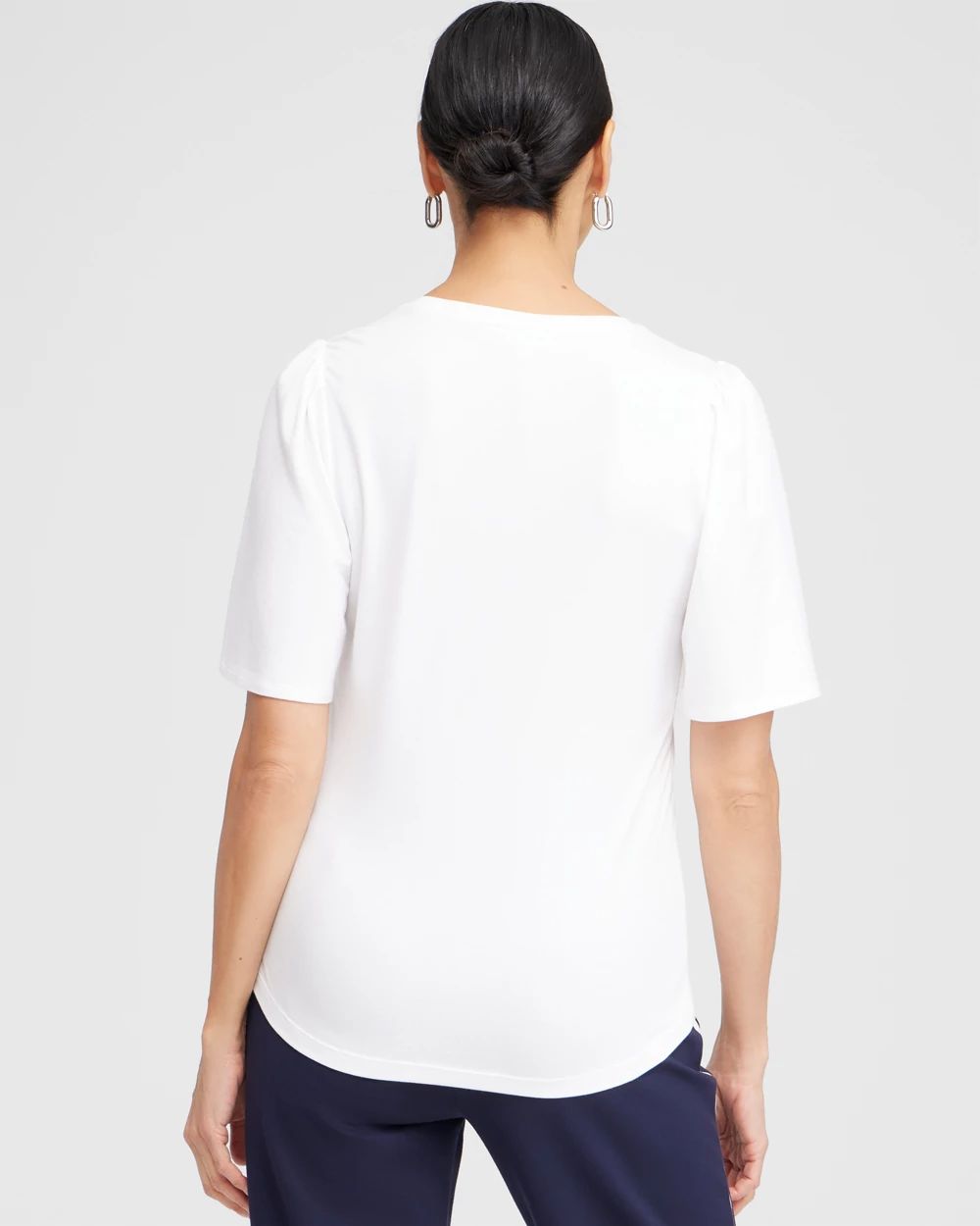 Ibis Print Flutter Sleeve Tee