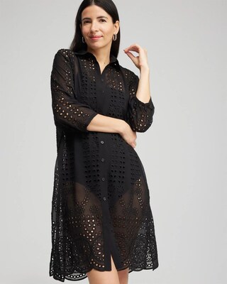 Shirt Dress Swim Coverup click to view larger image.