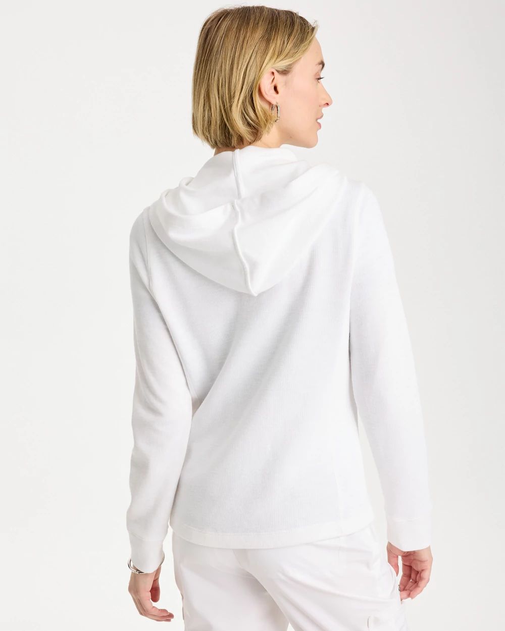 Zenergy® Beach Slub Zip-Front Hoodie