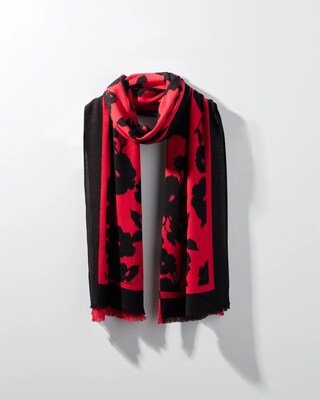 Floral Oblong Scarf
