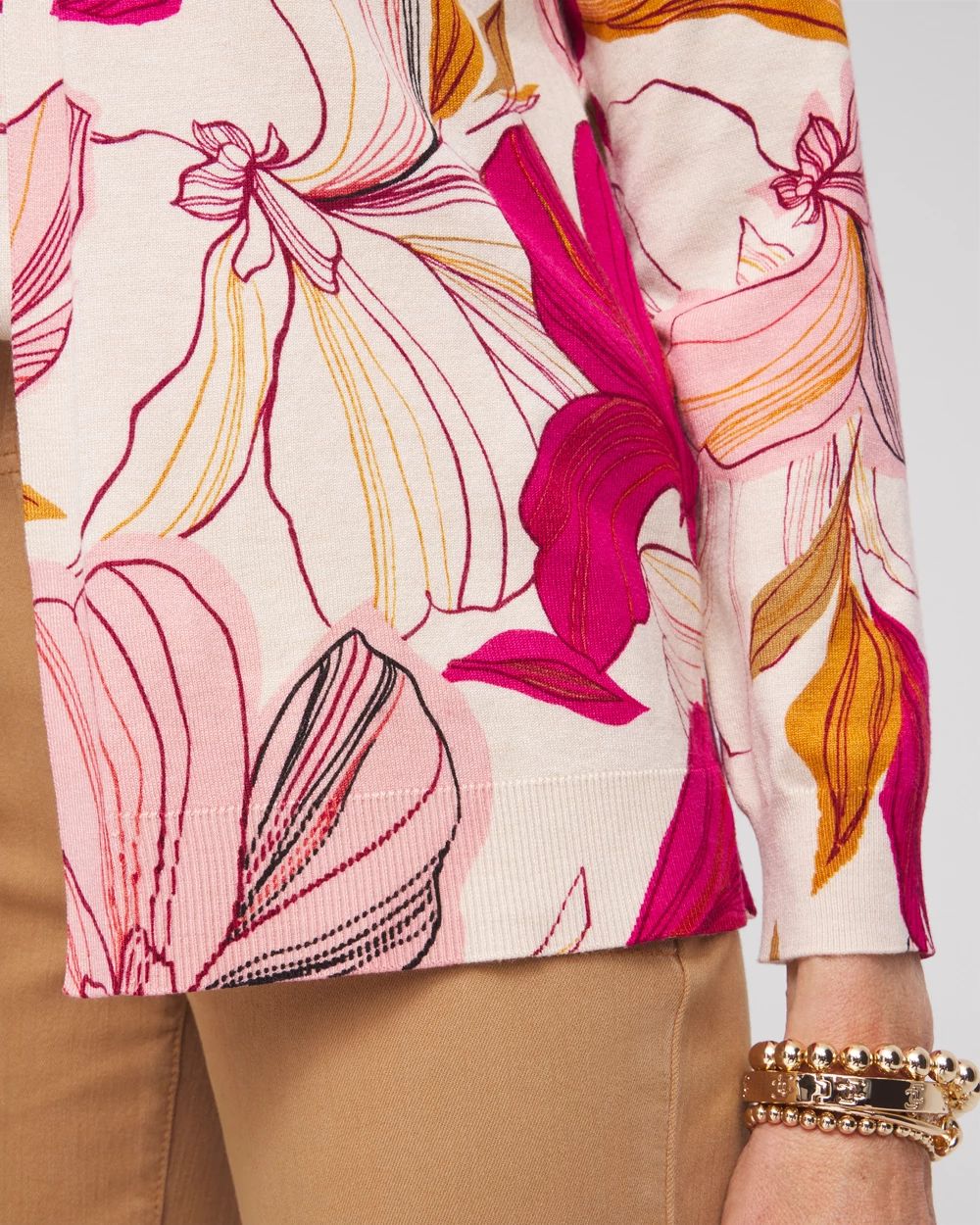 Blooms Long Sleeve Cardigan