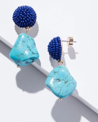 Turquoise Drop Earrings