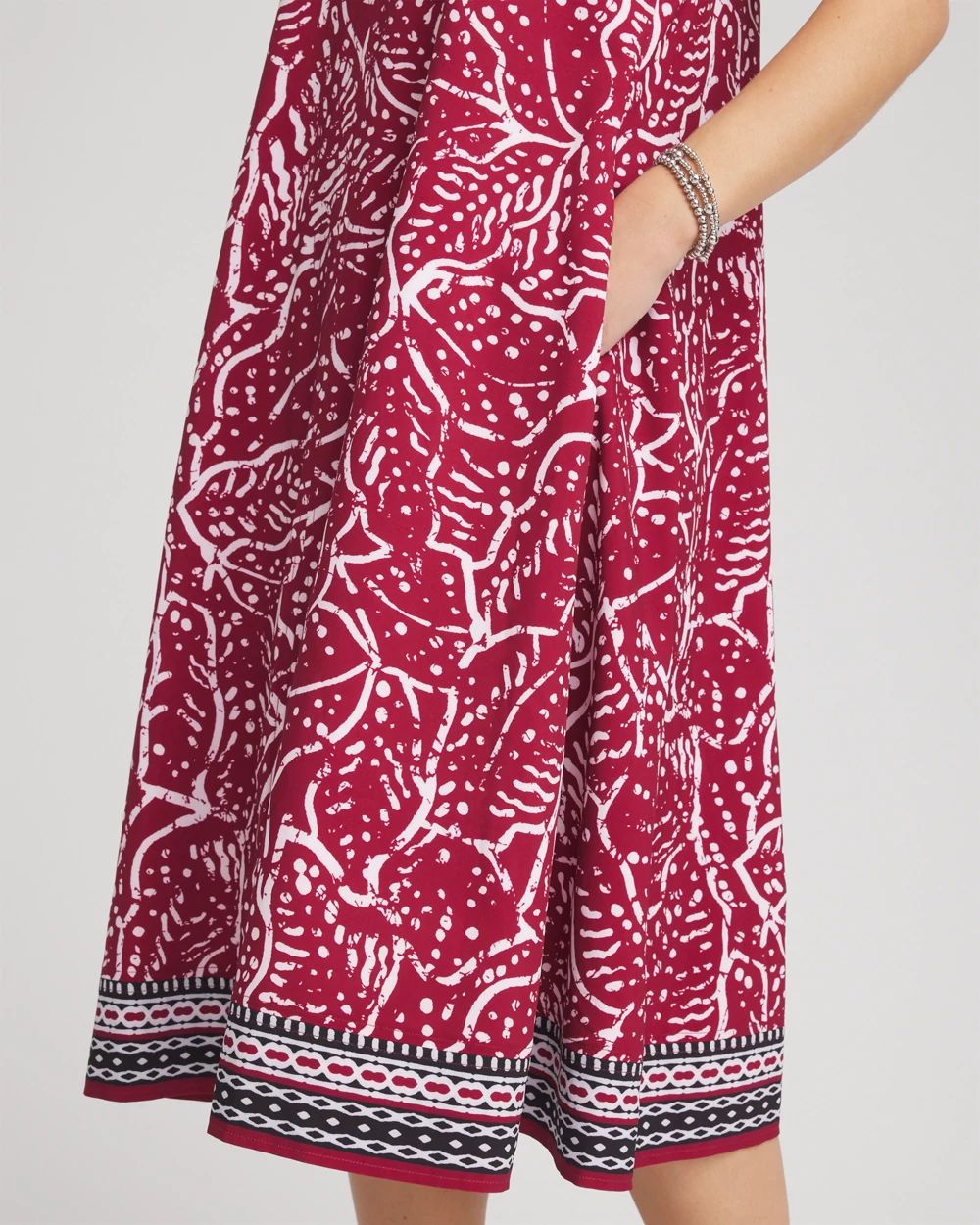 Zenergy® UPF Neema Midi Printed Sports Dress