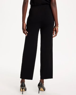 Travelers™ Sweater Knit Wide-Leg Pants click to view larger image.