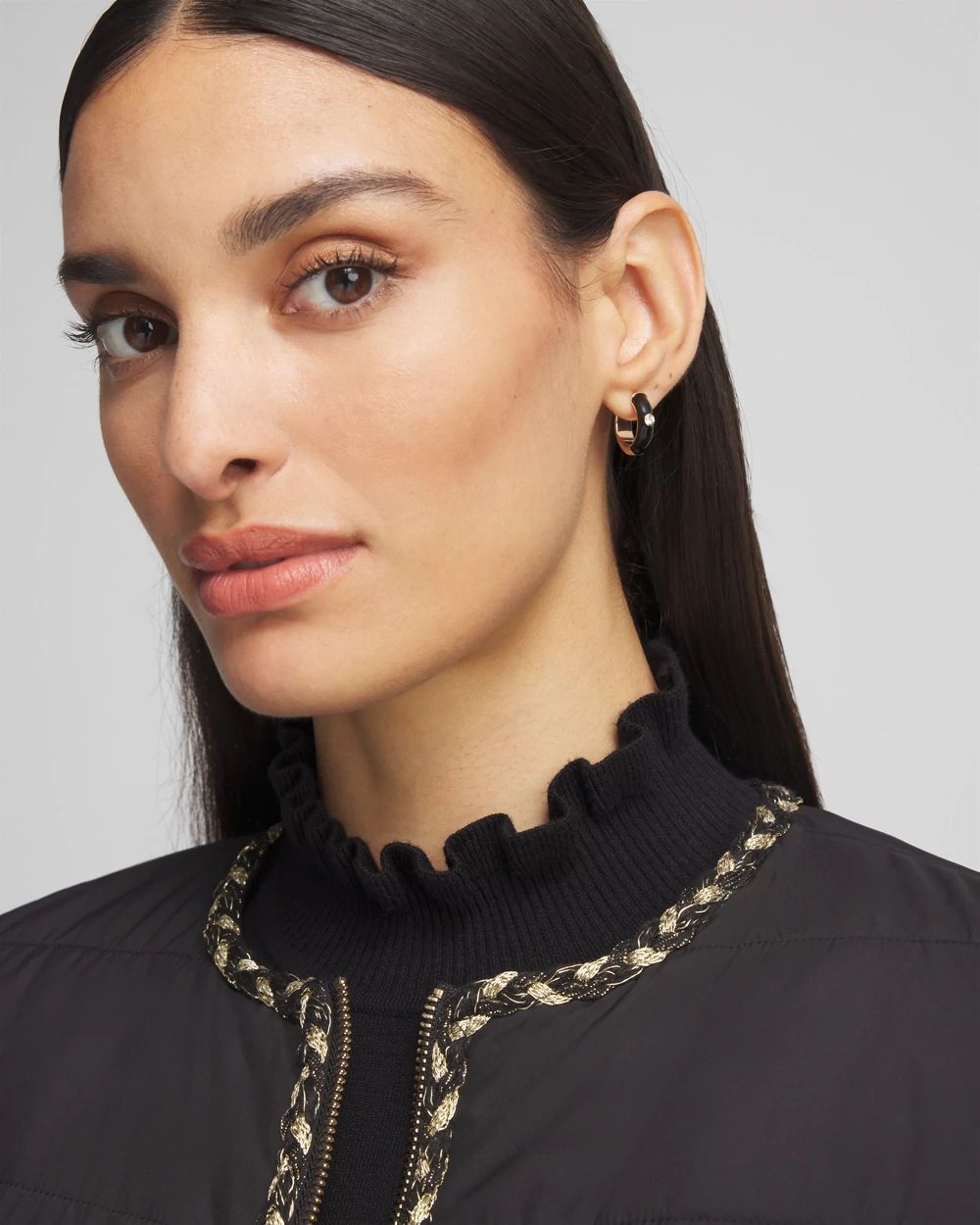 Black & Gold Earrings Gift Set