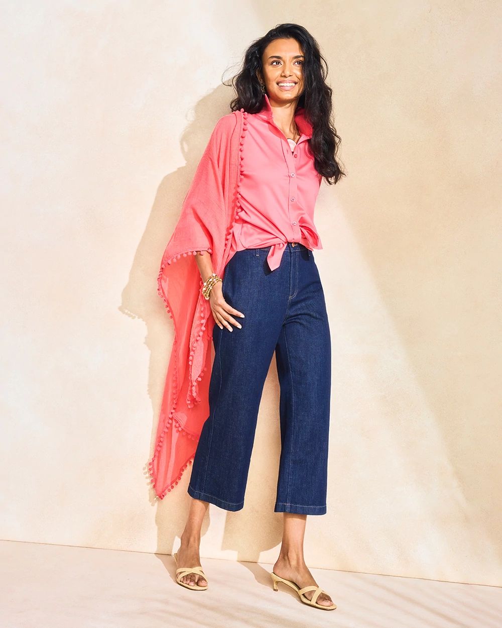 Straight Crop Trouser Jeans