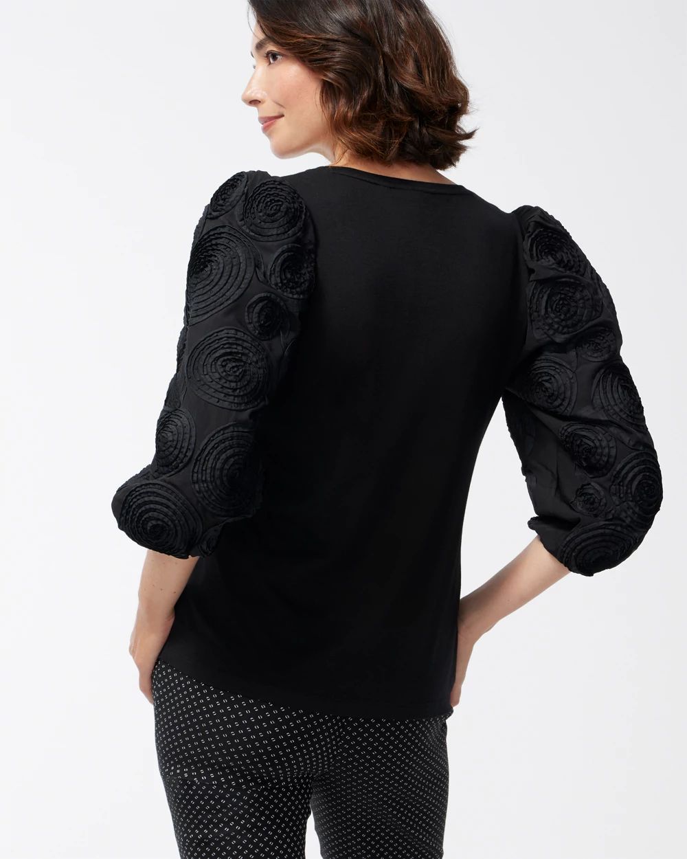 Rose Applique Top
