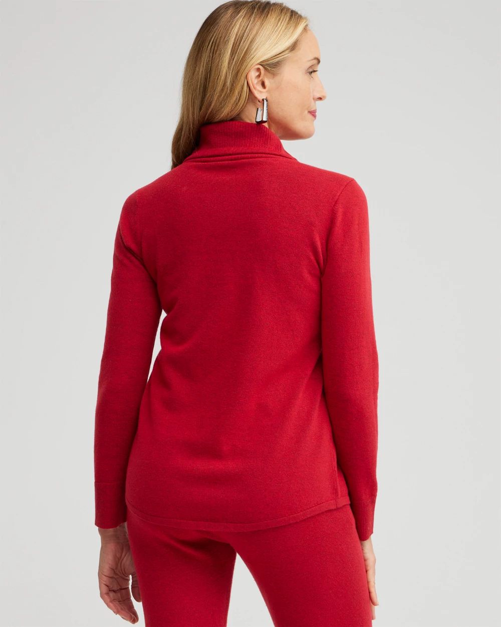Zenergy Luxe® Cashmere Blend Cowl Sweater
