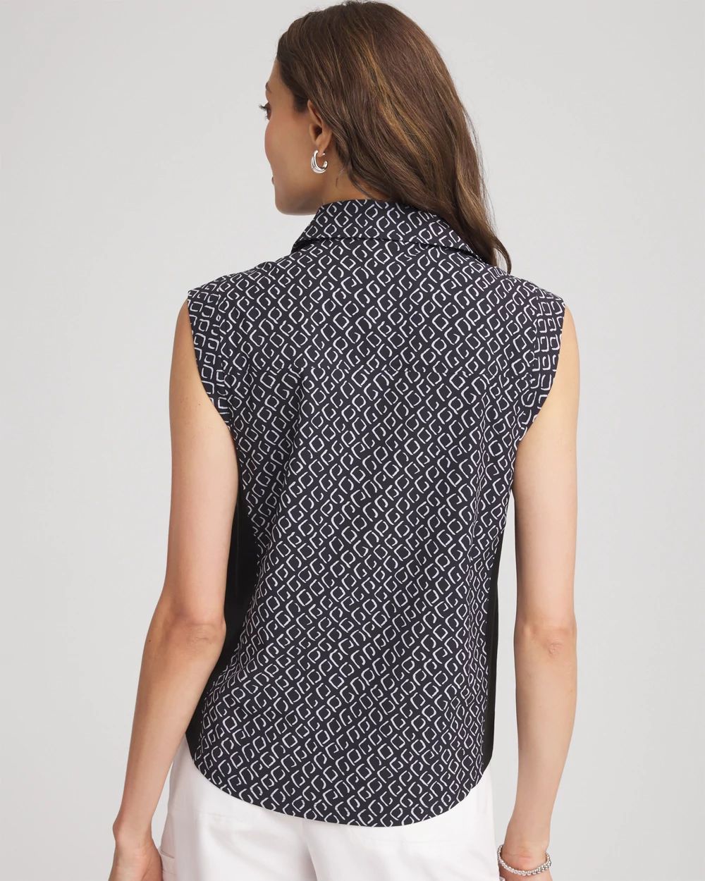 Zenergy® UPF Quick-Dry Geo-Print Shirt